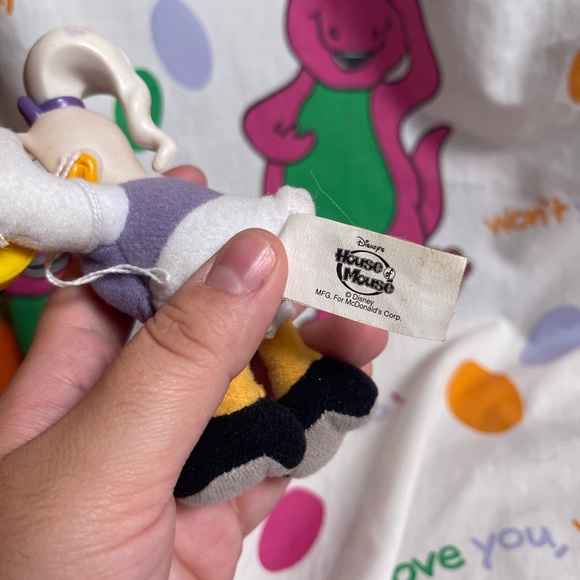 Disney House Of Mouse Daisy Duck Toy Hologram Mirror fabric & plastic toy figure - Picture 2 of 6